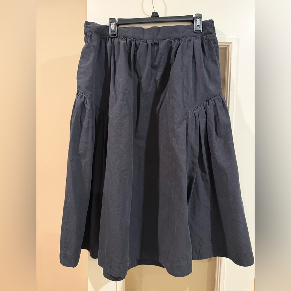 Anthropologie Faded black A-Line Skirt